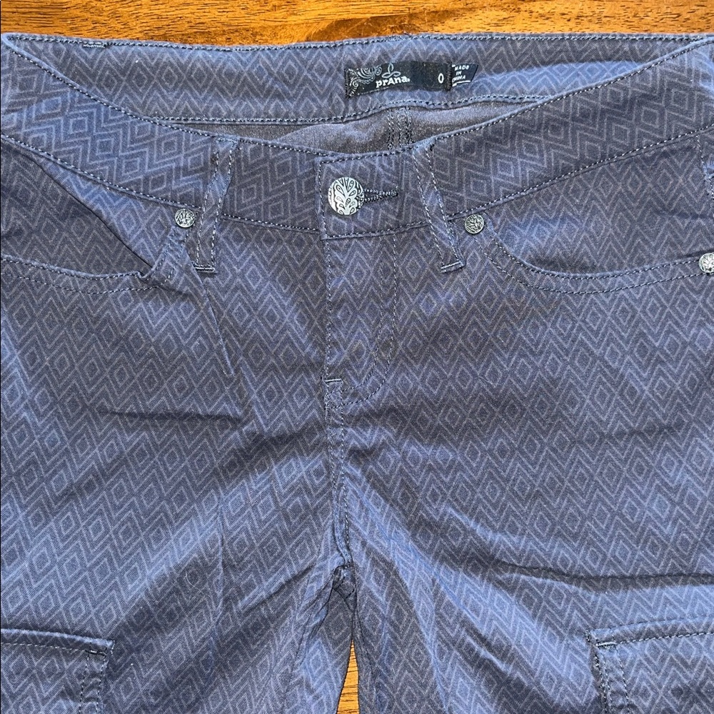 Prana Charcoal Patterned Pants - image 3
